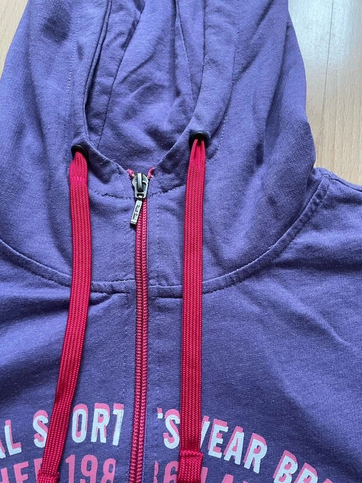 Uncle Sam Sweatjacke Kapuze lila Gr M - Bild 4 von 4