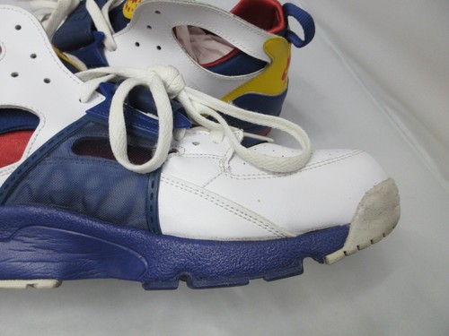 Size 13 - Nike Air Trainer Huarache Retro 2019 OG Sneakers 679083-107 EUC - Picture 4 of 22