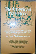 Vtg PB book, The American Walk Book by Jean C...