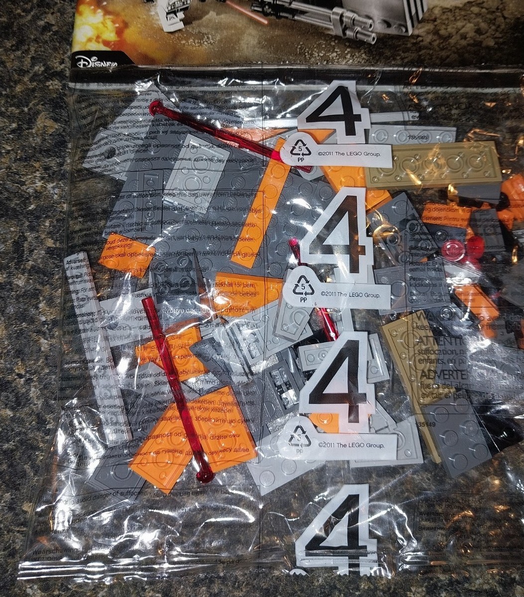 LEGO 75152 Imperial Assault Hovertank NEW BAG 4 & Assembly Booklet