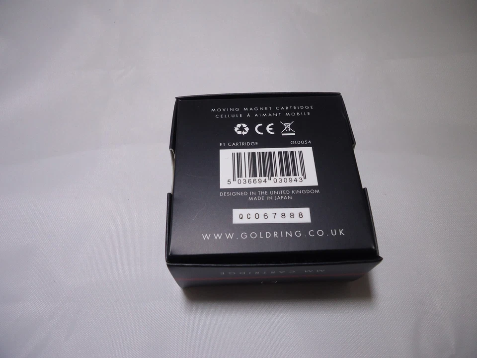 Cartucho MM de imán móvil Goldring E1 con lápiz óptico Foto 3 de 3