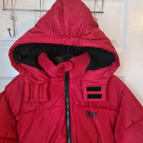 DKNY Boys Puffer Jacket - Red - Size L (14-16 Yrs) - Picture 2 of 22