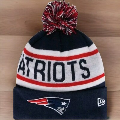 New Era Adult Men New England Patriots Biggest Fan Redux Beanie