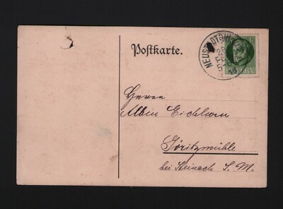 NEUSTADT HDT., Postkarte 1916, Siegfried Cohrssen 