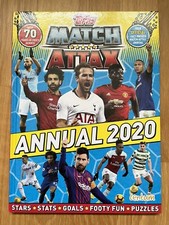 Match Attax Annual 2020 New Hardcover Book Official Fact-Packed Match Attack