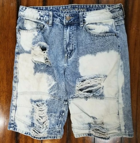Rue 21 Mens Size 32 Jean Short Denim 
