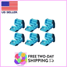 Wedge-It - The Ultimate Door Stop - Blue (6 Pack)