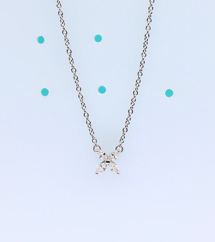 Tiffany & Co. Victoria Diamond Pendant Size Mini