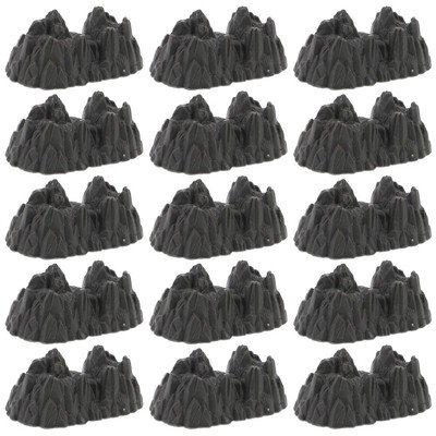  100 Pcs Miniatur-steinstatue Miniatur-eisenbahnfelsen Mikro-Landschaftsdekor