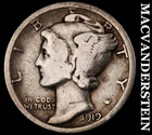 1919 Mercury Dime- Silver- Scarce Better Date No Reserve #J3