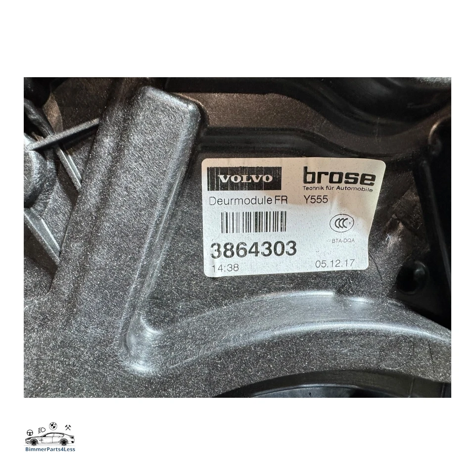 REGULADOR VENTANA DELANTERO DERECHO VOLVO V40 2012-2020 31276216 Foto 4 de 4