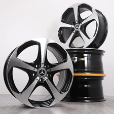 Alufelgen 18Zoll Mercedes C-Klasse W205 S205 A205 C205 Original Felgen 7,5J&8,5J