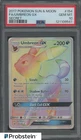 2017 Pokemon Sun & Moon Secret #154 FA Umbreon GX PSA 10 GEM MINT