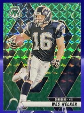 2025 Panini Mosaic - Wes Welker Mosaic Green Prizm #205