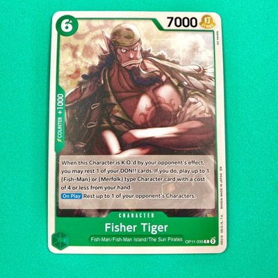 Fisher Tiger C A Fist of Divine Speed OP11-035 NM Normal
