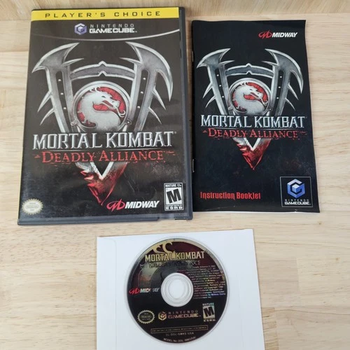 Mortal Kombat: Deadly Alliance (Nintendo GameCube, 2002) CIB Tested, works, Auth
