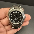 VTG Seiko Perpetual Calendar 8F32–0029 Black Men’s Watch- PLS READ DESC. - AS-IS
