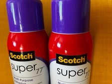 Scotch Super 77 Multi Purpose Spray Adhesive Glue 10.7 Oz.