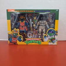 Samurai Adventure Michelangelo & Space Adventure Donatello Set NECA Sealed