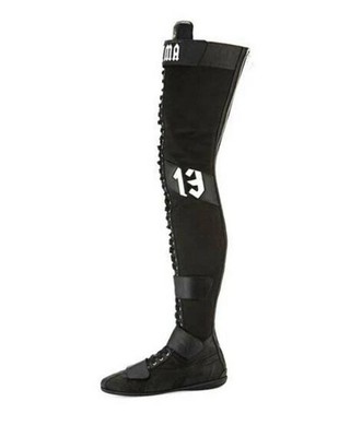 Fenty Puma Damen Stiefel Overknees Schwarz  35.5 Neu