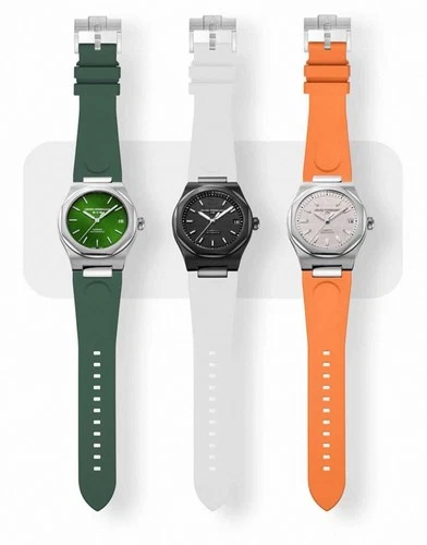 New Vagenari Rubber strap for Girard-Perregaux Laureato 42mm