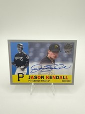 2021 Topps Archives - Fan Favorite Autos 1960 Topps Jason Kendall On-Card # /99