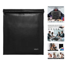 Extra Large Faraday Bag for Laptops 20x15 Inches - Fireproof and Water-Resistant