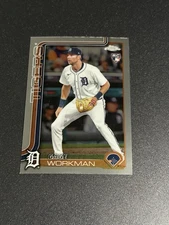 2025 Topps Chrome Update Gage Workman #USC21 RC Detroit Tigers RC