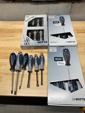 Witte knipex Maxxpro 6 piece, maxxplus 6 piece torx, and maxxplus 5 piece