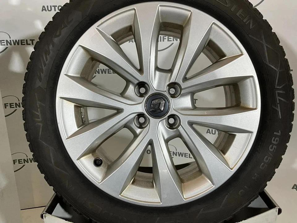 Winter Kompletträder 195/55R16 z.B. passend für RENAULT CLIO - Bild 4 von 4