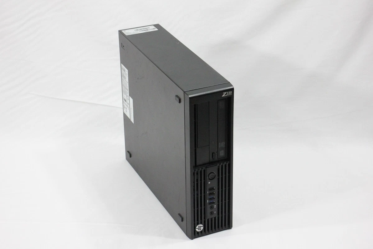 HP Z230 Small Form Factor (SFF) SSD (Solid State Drive) PC