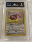 Pokémon TCG Eevee Vintage 1st Edition DCS Grade 8 NM