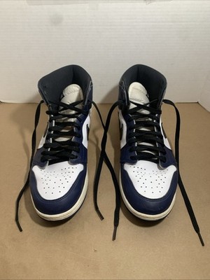 Jordan 1 Retro High OG Midnight Navy/BLK/White Size 11.5 Sneaker Mod. DZ5485-401