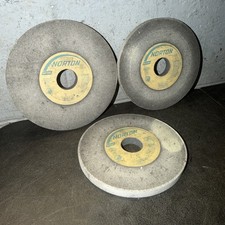 Norton 8x1/2x1-1/4 grinding wheel 38A60-IVBE, 66253043756 (LOT OF 3)