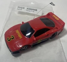 Tyco TCR Ferrari F40 Red/Black #3 Total Control Racing Slotless Car NEW NOS