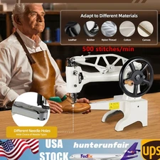 Manual Shoe Sewing Machine Hand Patch Leather Boot Patcher Cobbler Shoe Repair