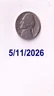 1947D JEFFERSON NICKEL SEMI-KEY!Circulated!