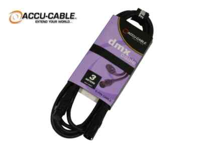 Accu-Cable AC-DMX5/3  5-Pol DMX Kabel mit 3m Länge