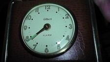 pocket watch vintage antique gilbert alarm usa