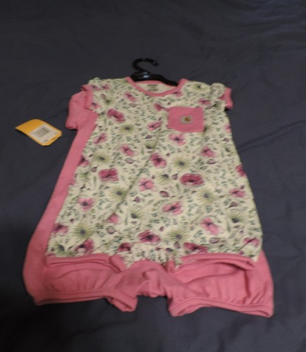Carhartt 12 months girls 2 pcs clothes set Pink - Picture 4 of 5