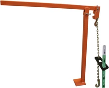 T Post Puller Fence Post Puller Heavy Duty Fence Post Puller with 47" Lifting Ch