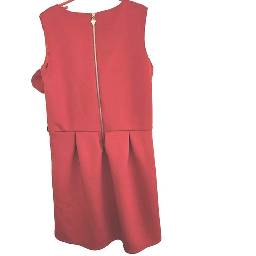 Guess Girls Dress Size 12 Red W/Gold Hardware Size 12 NWOT Must See - Picture 11 of 24