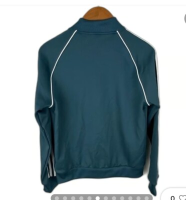 ADIDAS ORIGINALS Women's Track Suit DARK STEEL 2 PC Set Sz Large