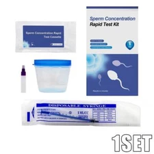 1Set Man Male Sperm Concentration Rapid Test Kit Sperm Motility Detection 