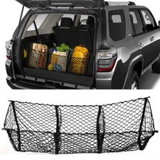 Pickup 3 Pocket Cargo Trunk Heavy-Duty Luggage Net For Jeep Grand Cherokee 11-21