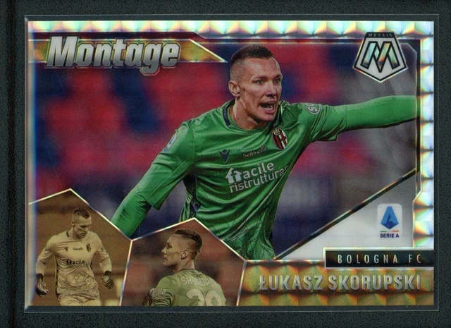 2020-21 LUKASZ SKORUPSKI 22/25 PANINI MOSAIC SERIE A MONTAGE SILVER