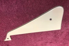 1978 Les Paul LP 3-Ply Cream 3-PU's Pickguard for Gibson W/Bracket Project NEW