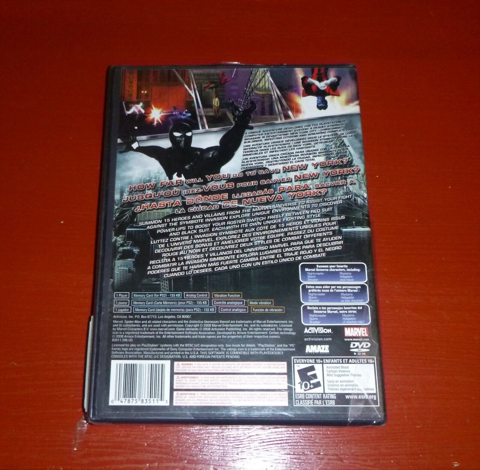 Spider-Man: Web Of Shadows (Amazing Allies Edition) - PS2, Retro Console  Games