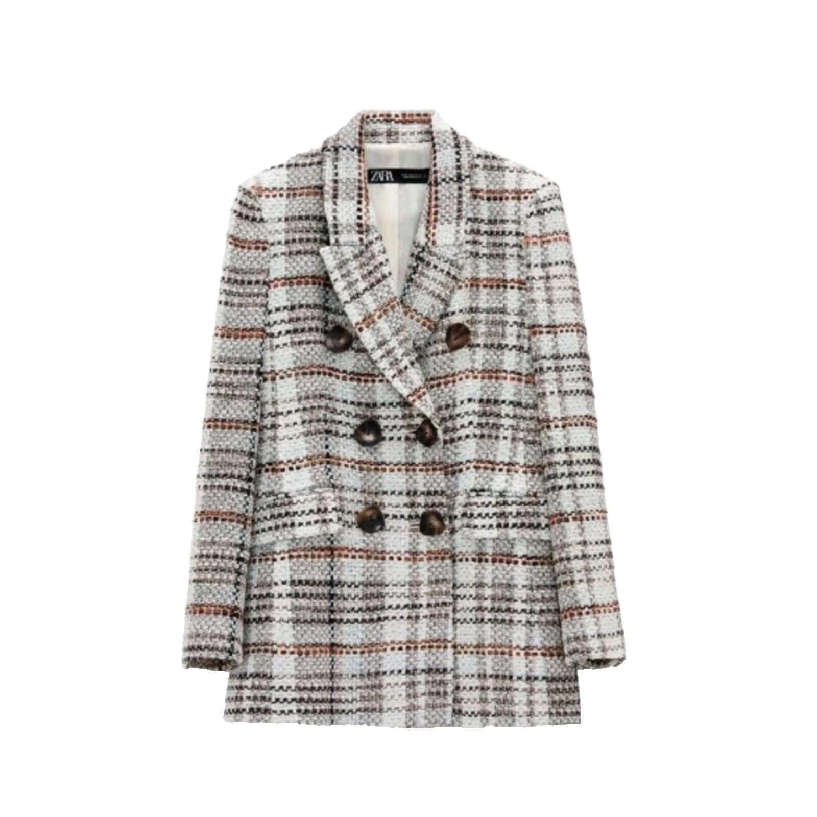Zara Checked Coats, Jackets & Vests for Women