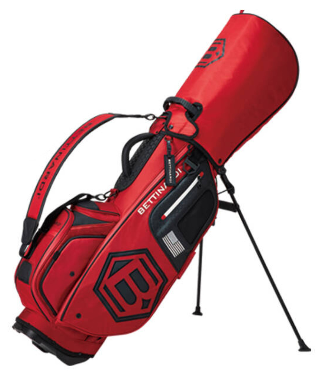 STB-HB3 Stand Golf Bag Bettinardi Red Color Authentic